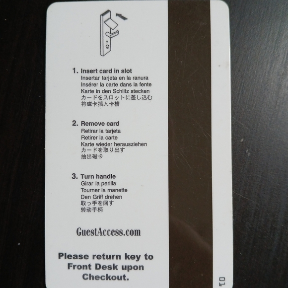 Hilton Grand Vacations Club Hawaii Key Card Hotel Room Key Sunset View - Picture 4 of 4